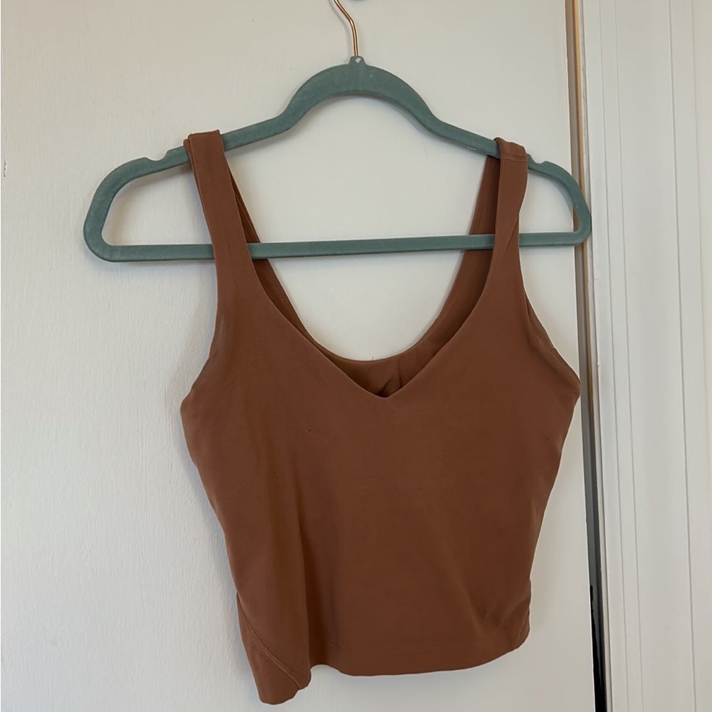Pink clay align tank size 6